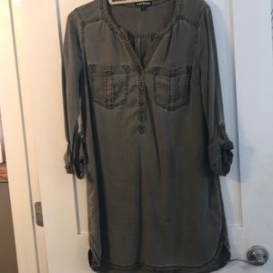 Express shirt dress